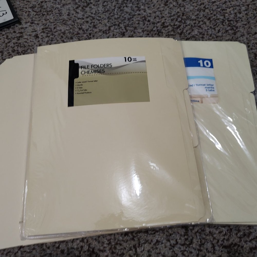 30 file folders